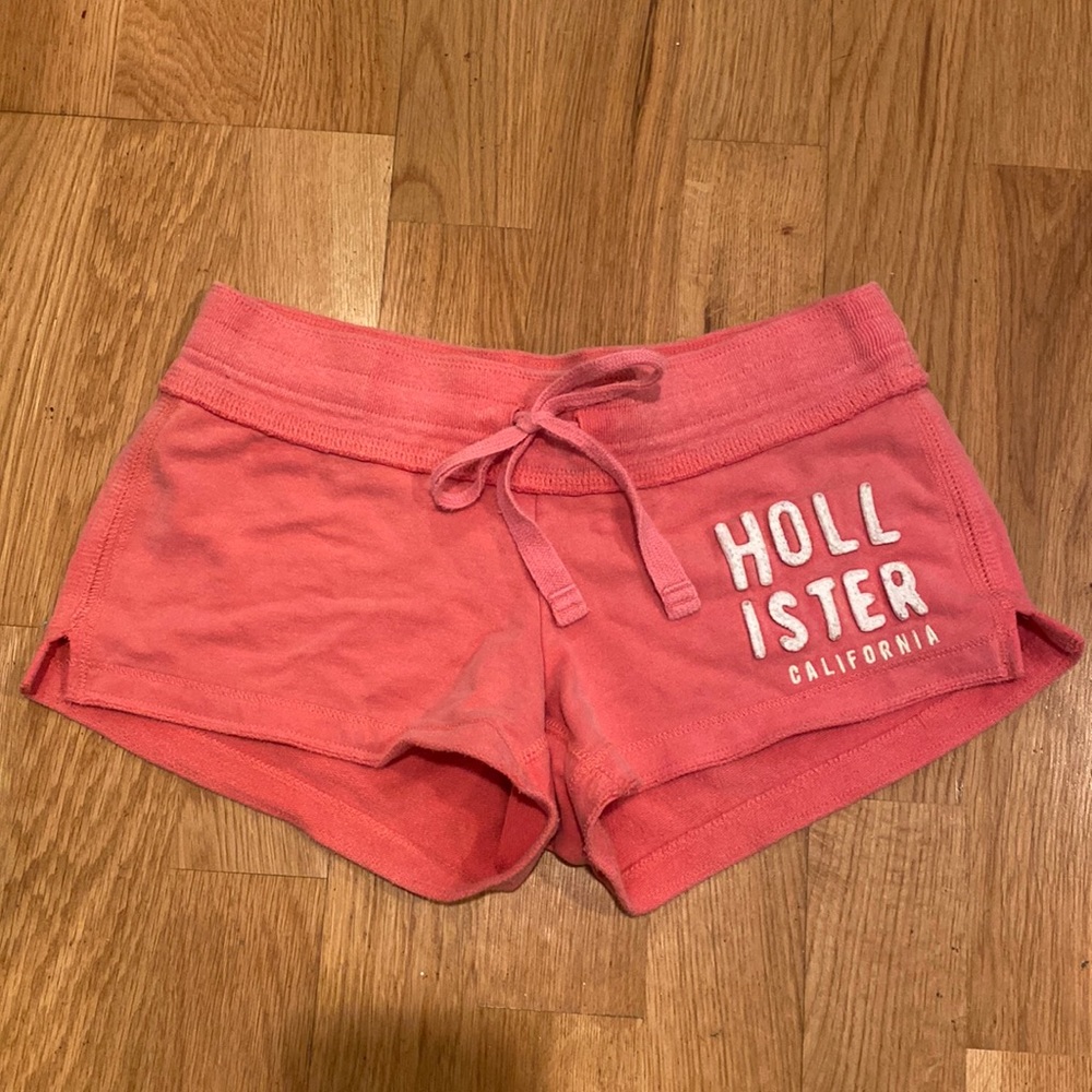 Hollister pink super soft short shorts